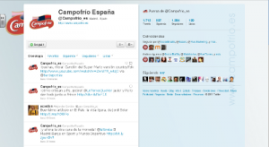 Perfil twitter Campofrio