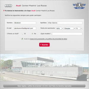 App Copa Audi
